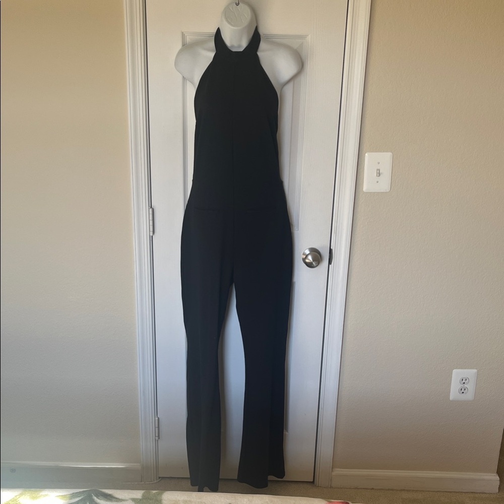 Zara Black Halter Neck Jumpsuit